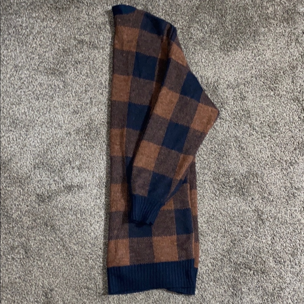 Navy and Orange AE Cardigan